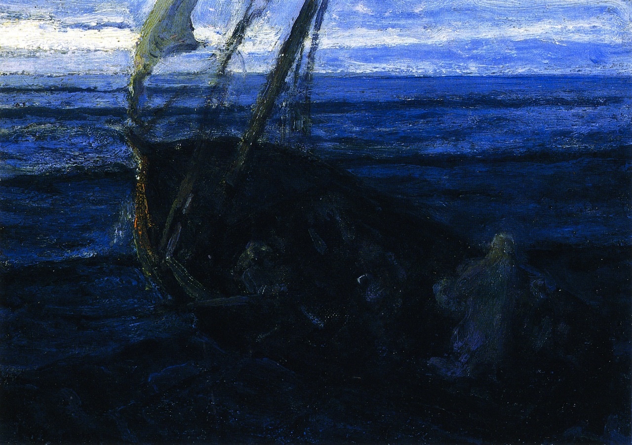 Christ and His Disciples on the Sea of Galilee by Henry Ossawa Tanner