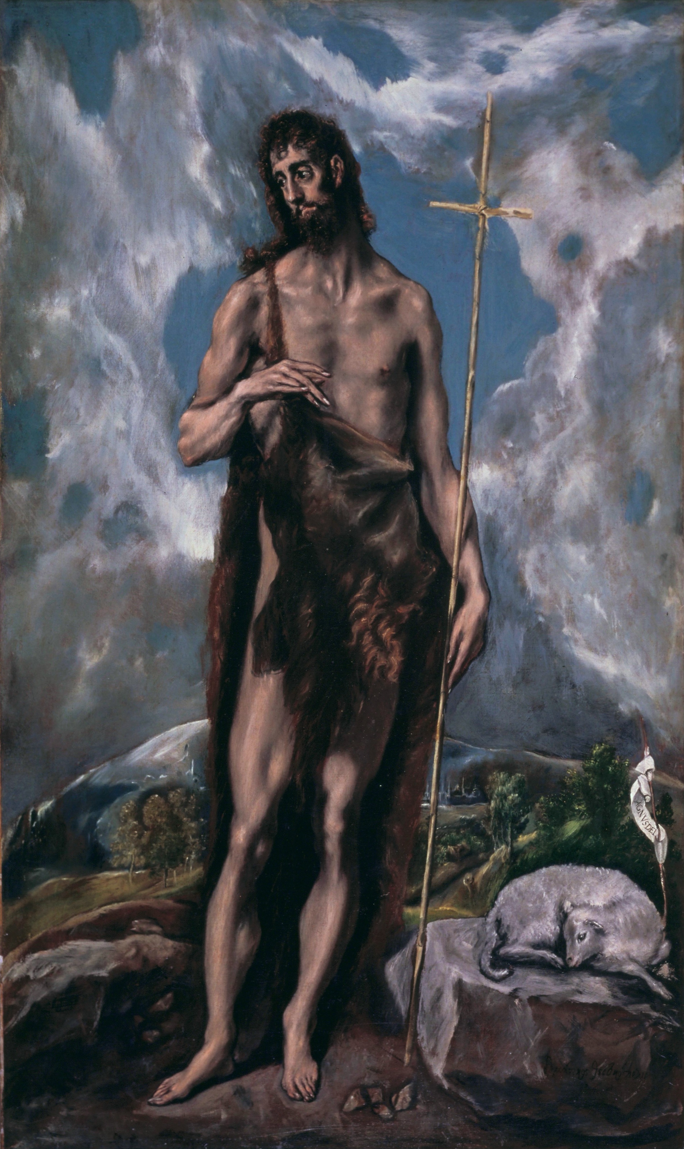 El Greco, Saint John the Baptist