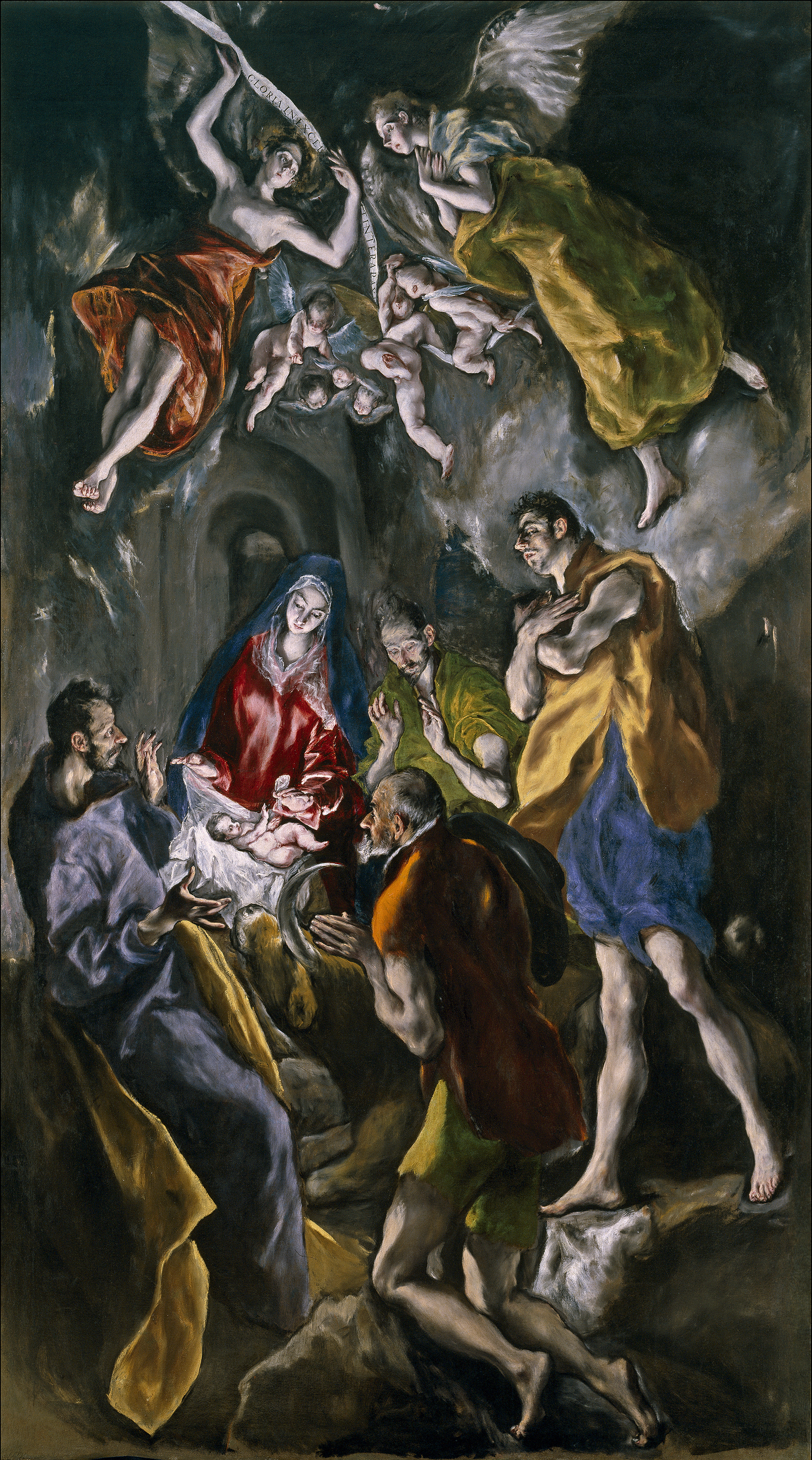 The Adoration of the Shepherds by El Greco