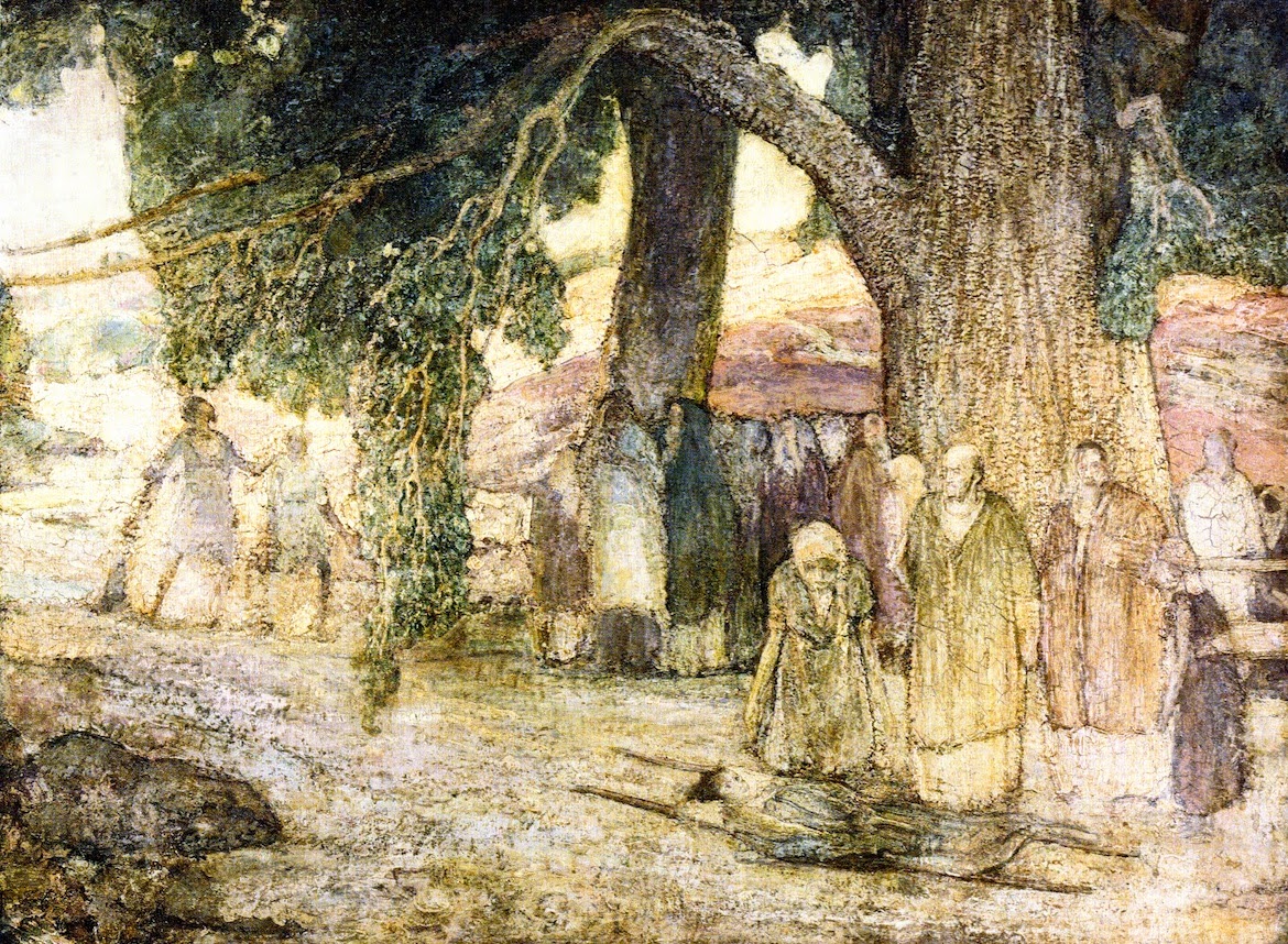 Disciples Healing the Sick by Henry Ossawa Tanner