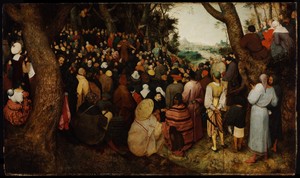 The Sermon of Saint John the Baptist by Pieter Bruegel the Elder, 1566