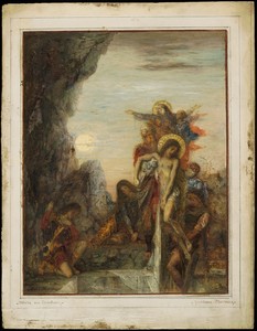 The Entombment by Gustave Moreau, c. 1867