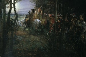 The Three Kings See the Star by Fritz von Uhde, 1896