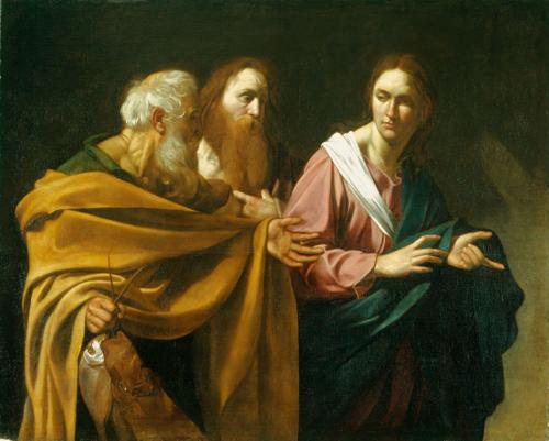 The Calling of Saints Peter and Andrew by Caravaggio, c. 1603–1606