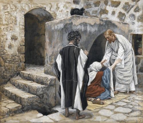The Healing of Peter's Mother-in-law by James Tissot, 1886–1894