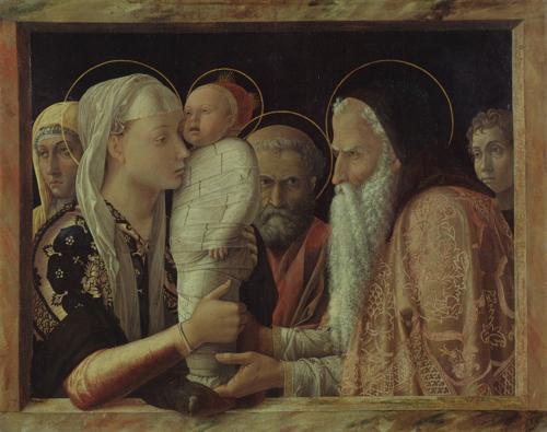 The Presentation at the Temple by Andrea Mantegna, 1454