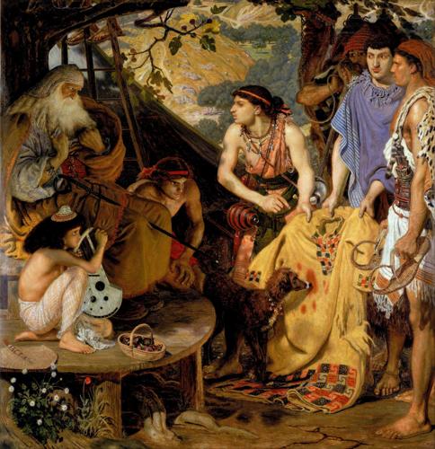 The Coat of Many Colours by Ford Madox Brown, 1864–1866