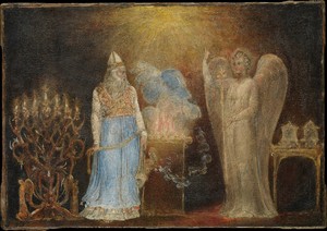 The Angel Appearing to Zacharias by William Blake, 1799–1800