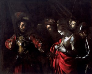 The Martyrdom of Saint Ursula by Caravaggio, 1610