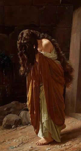 The Penitent Magdalene by Antonio Ciseri, 1864