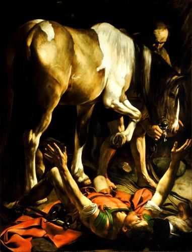 The Conversion of Saint Paul by Caravaggio, 1601