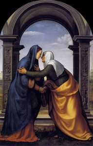 The Visitation by Mariotto Albertinelli, 1503