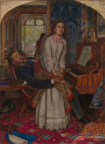 The Awakening Conscience by William Holman Hunt, 1853
