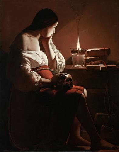 The Penitent Magdalen by Georges de La Tour, c. 1635–1637