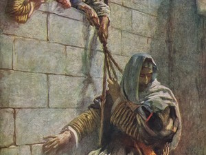 Paul Escapes from Damascus by Harold Copping