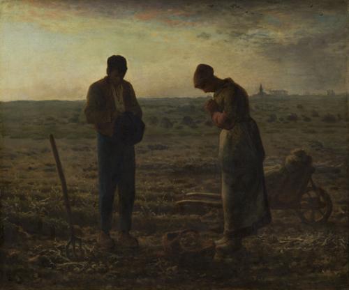 The Angelus by Jean-François Millet, 1857–1859