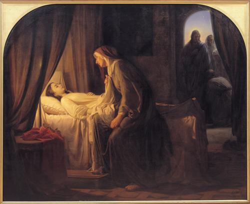 The Daughter of Jairus by Carl Bloch, 1863