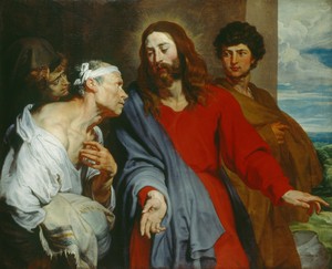 Christ Healing the Paralytic by Anthony van Dyck, c. 1619