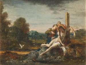 Saint Sébastien by Gustave Moreau, c. 1869