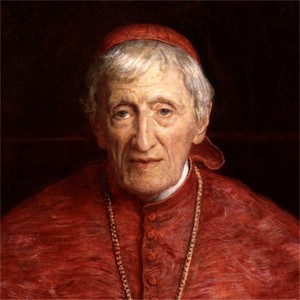 Cardinal John Henry Newman (detail) by John Everett Millais, 1881