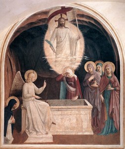 The Resurrection of Christ and the Women at the Tomb by Fra Angelico, 1440–42