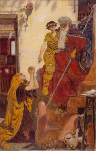 Elijah and the Widow’s Son by Ford Madox Brown, 1868