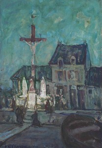 Fisherman’s Devotions, Étaples by Henry Ossawa Tanner, c. 1916