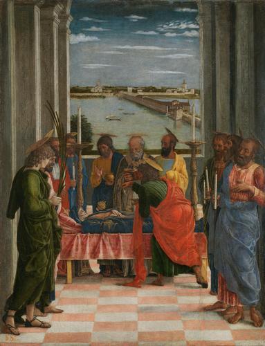 The Death of the Virgin by Andrea Mantegna, c. 1462