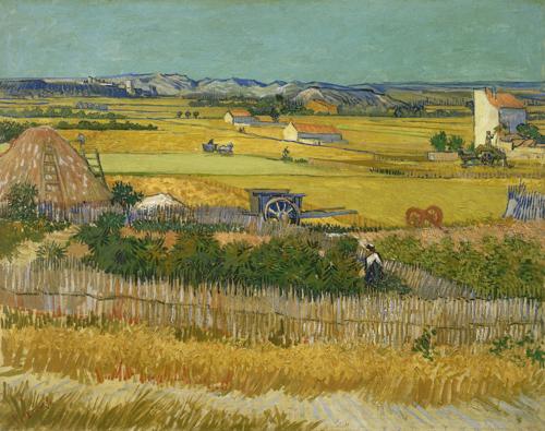 The Harvest by Vincent van Gogh, 1888