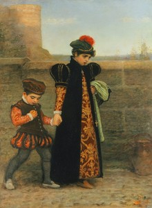 The Girlhood of St Theresa by John Everett Millais, 1893