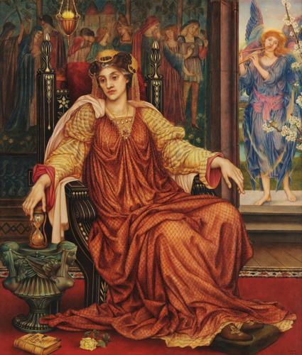 The Hour Glass by Evelyn De Morgan, 1904