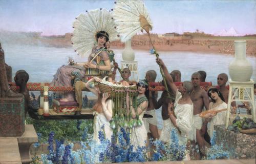 The Finding of Moses by Lawrence Alma-Tadema, 1904