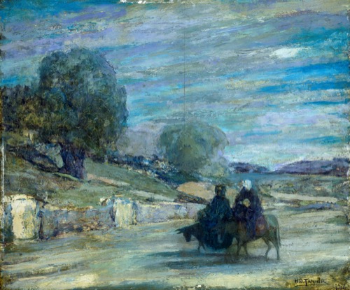 Flight into Egypt by Henry Ossawa Tanner, 1921