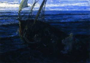Christ and His Disciples on the Sea of Galilee by Henry Ossawa Tanner, c. 1910
