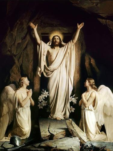 The Resurrection by Carl Bloch, 1873