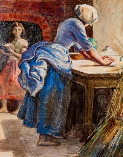 The Leaven by John Everett Millais, c. 1860