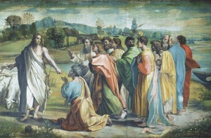Christ's Charge to Peter by Raphael