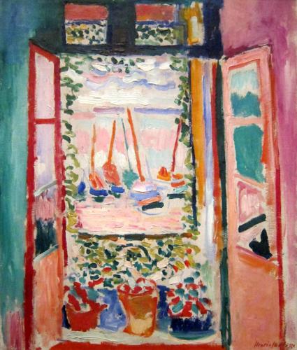 Open Window, Collioure by Henri Matisse, 1905