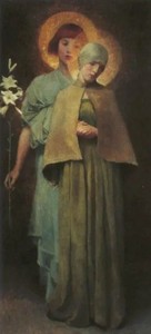 Hail Mary (The Annunciation) by Marianne Stokes, c. 1891