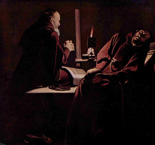 The Ecstasy of Saint Francis by Attributed to Georges de La Tour, 1640–45