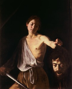 David with the Head of Goliath by Caravaggio, 1606–07 or 1609–10