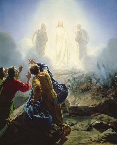 Transfiguration of Jesus by Carl Bloch, 1872