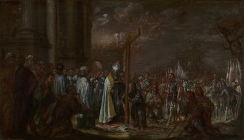 The Exaltation of the Cross by Juan de Valdés Leal, about 1680