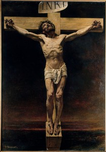 Christ on the Cross by Léon Bonnat, 1874