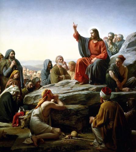 The Sermon on the Mount by Carl Bloch, 1877
