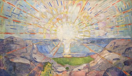The Sun by Edvard Munch, 1911