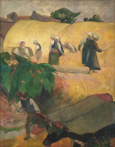The Haystacks by Paul Gauguin, 1889