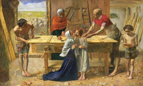 Christ in the House of His Parents by John Everett Millais, 1849–1850
