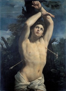 Saint Sebastian (Genoa version) by Guido Reni, 1615–1616