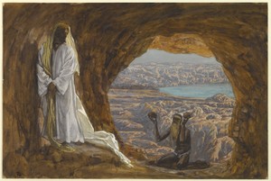 Jesus Tempted in the Wilderness by James Tissot, 1886–1894